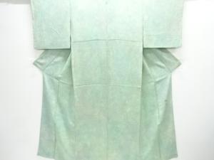 作家物 暈し一つ紋色無地着物